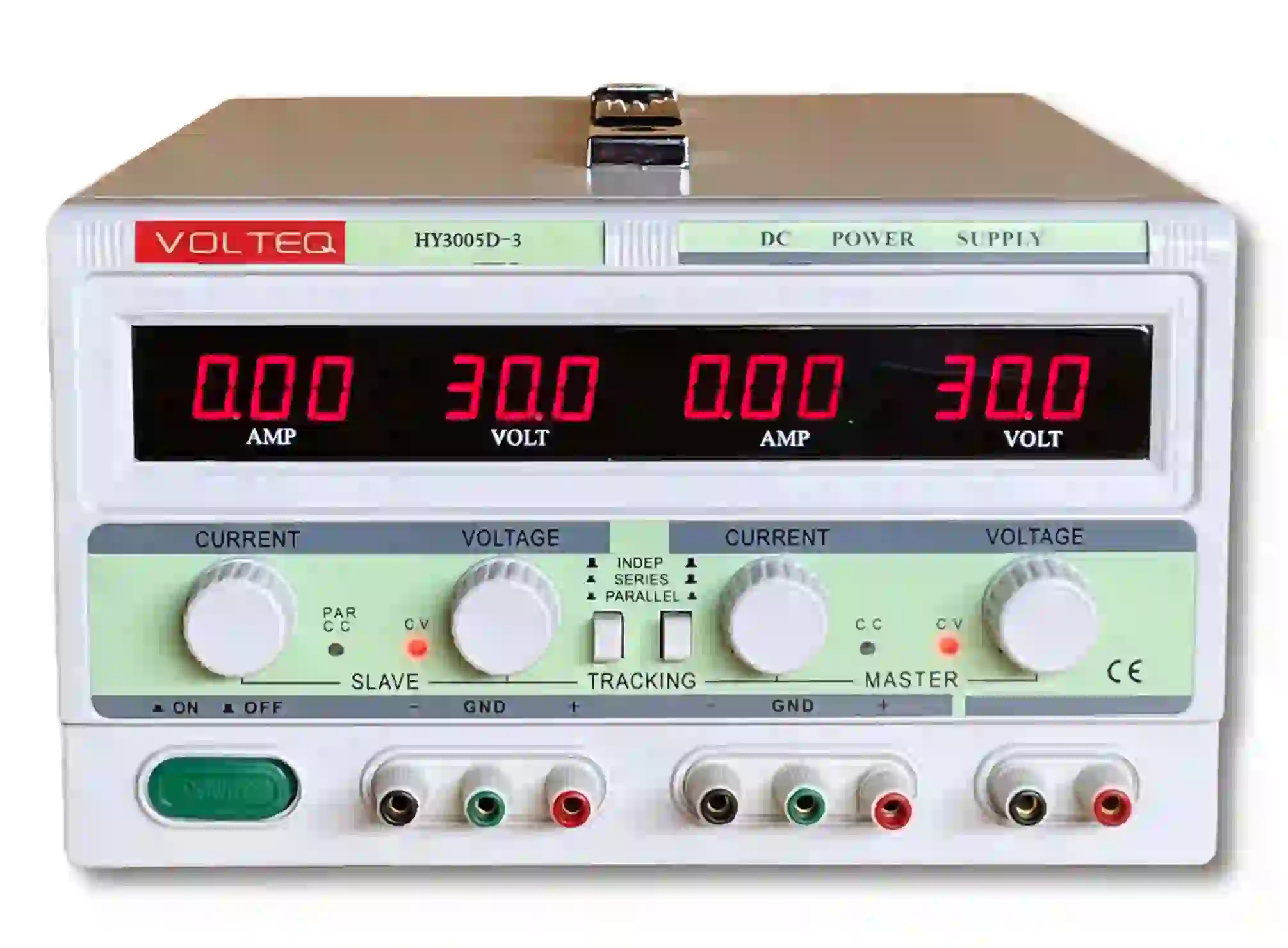 30V 5A Reliable triple output regulated power supply Volteq